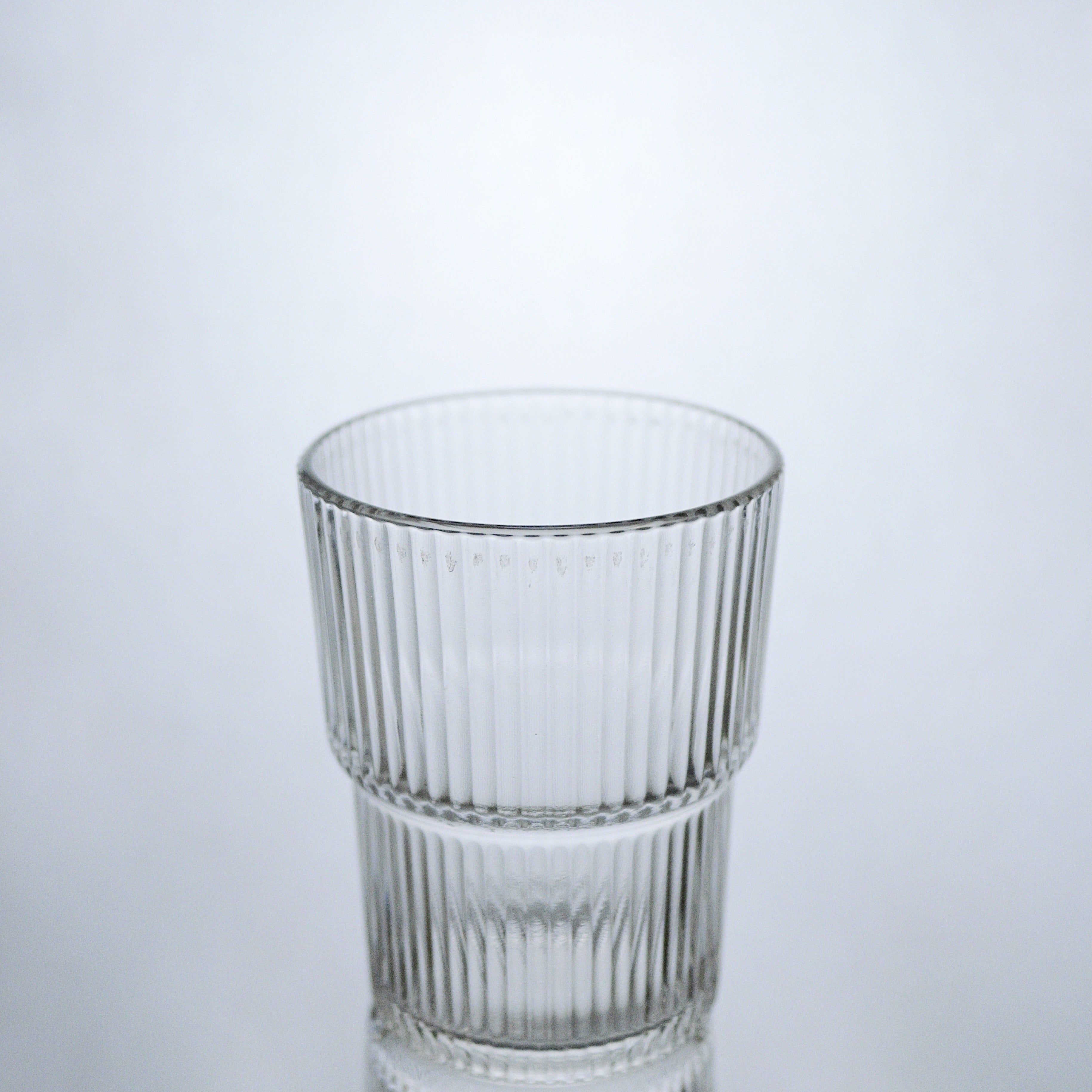 Stackable Fluted Glass (Set of 2)