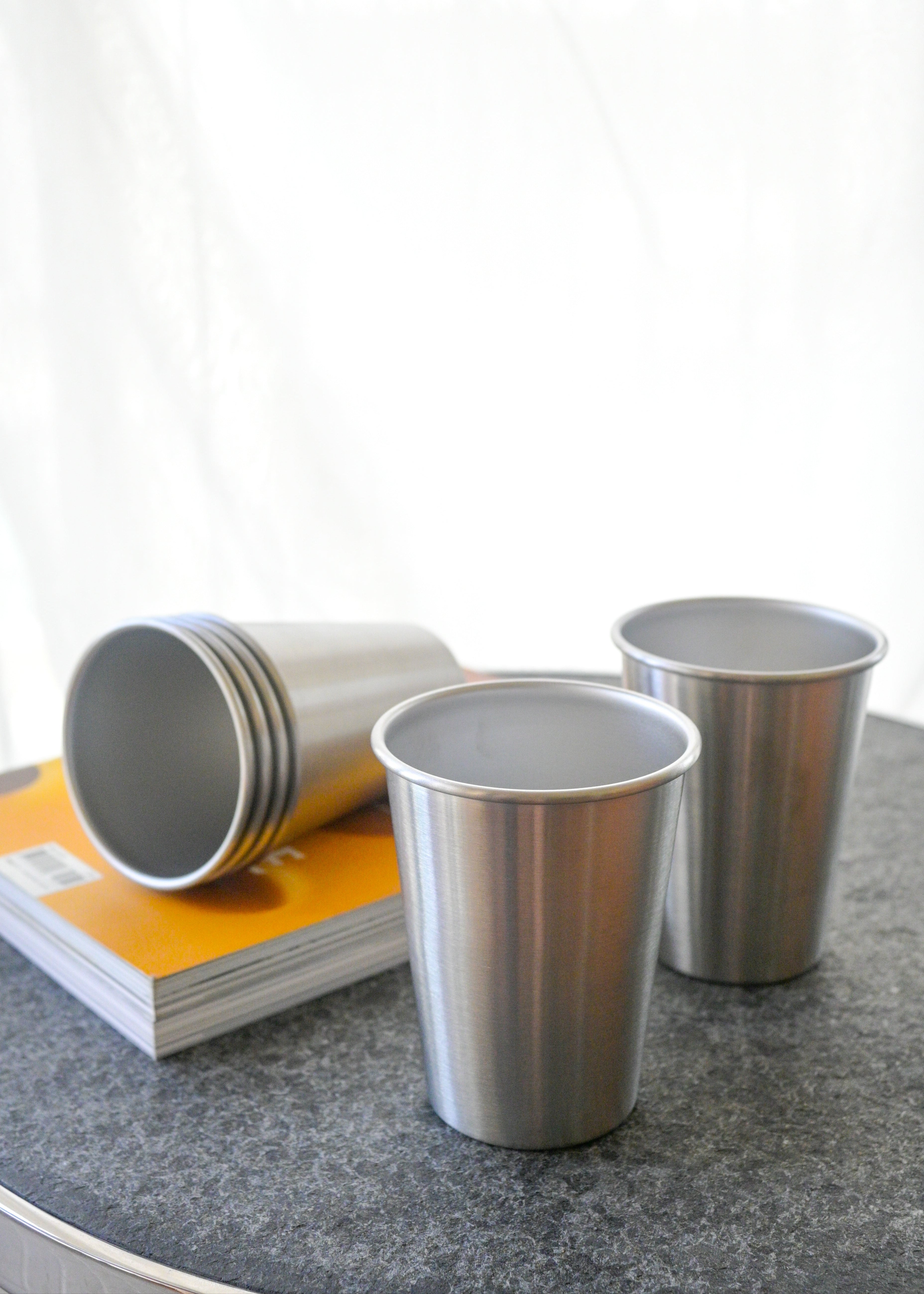 Stainless Steel Cup (Set of 2)