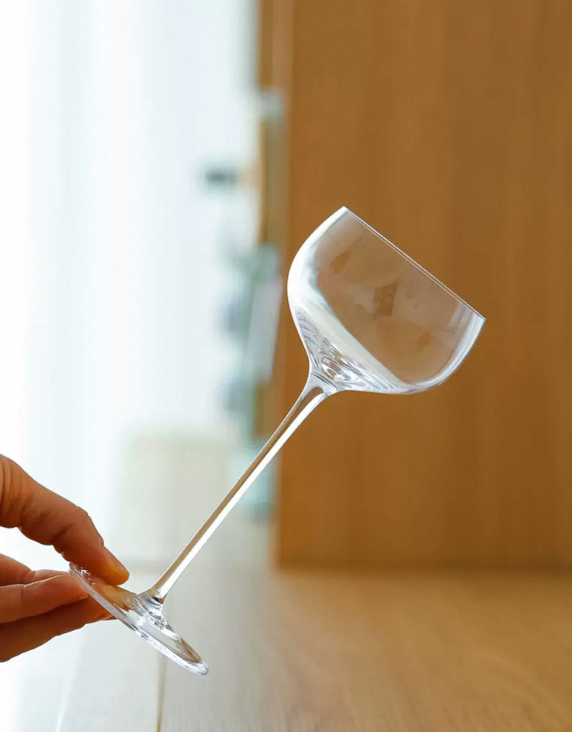 Japanese Crystal Cocktail Glass