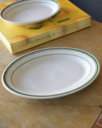 Tuxton Green Bay 10.5" Oval Plate