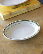 Tuxton Green Bay 8.25" Oval Plate