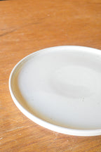 Gravel Cream Dinner Plate