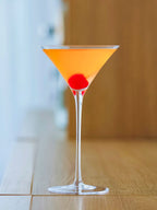 Crystal Trumpet Martini Glass