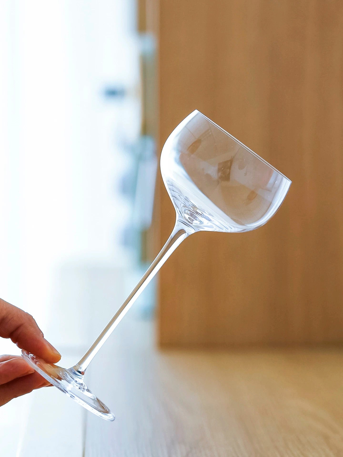 Japanese Crystal Cocktail Glass