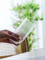 Crystal Fluted Tumbler Glass